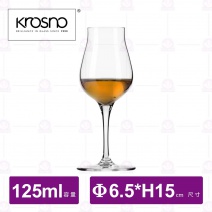 【KROSNO】K14060前衛創新水晶品酒杯(4入/盒)-125ml