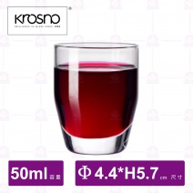 【KROSNO】K01541晨光烈酒杯(6入/盒)-50ml