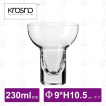 【KROSNO】K12554雪克調酒N1造型杯(4入/盒)-230ml
