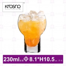 【KROSNO】K12530雪克調酒N3造型杯(4入/盒)-230ml