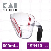 【日本貝印】SELECT 100量杯-600ml(DH-3138)