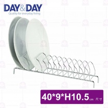 【DAY&DAY】ST6678C 盤子架12格-40x9xH10.5cm
