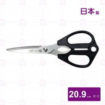 【日本製】SJ-K100 業務料理剪(直形刃綠裝)-20.9cm