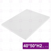 【大師傅】P-220W塑膠砧板(白)-40x50xH2cm