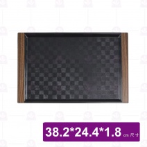 90216  日式托盤  38.2x24.x4x1.8cm