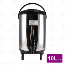 日式牛88茶桶 8L-黑