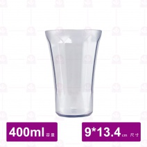 【鎰滿】YM-0737 PC菱角水杯 灰色(12入/盒)
