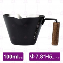 【AIRFLOW】不鏽鋼濃縮杯(玄鐵黑)-100ml