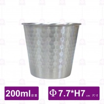 304單層不鏽鋼飲料杯-200ml