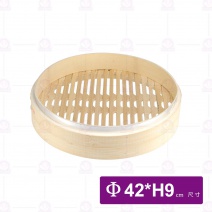 竹蒸籠1.4尺-層 Φ42cm