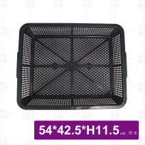 600 強化平林-鐵灰 54x42.5xH11.5cm