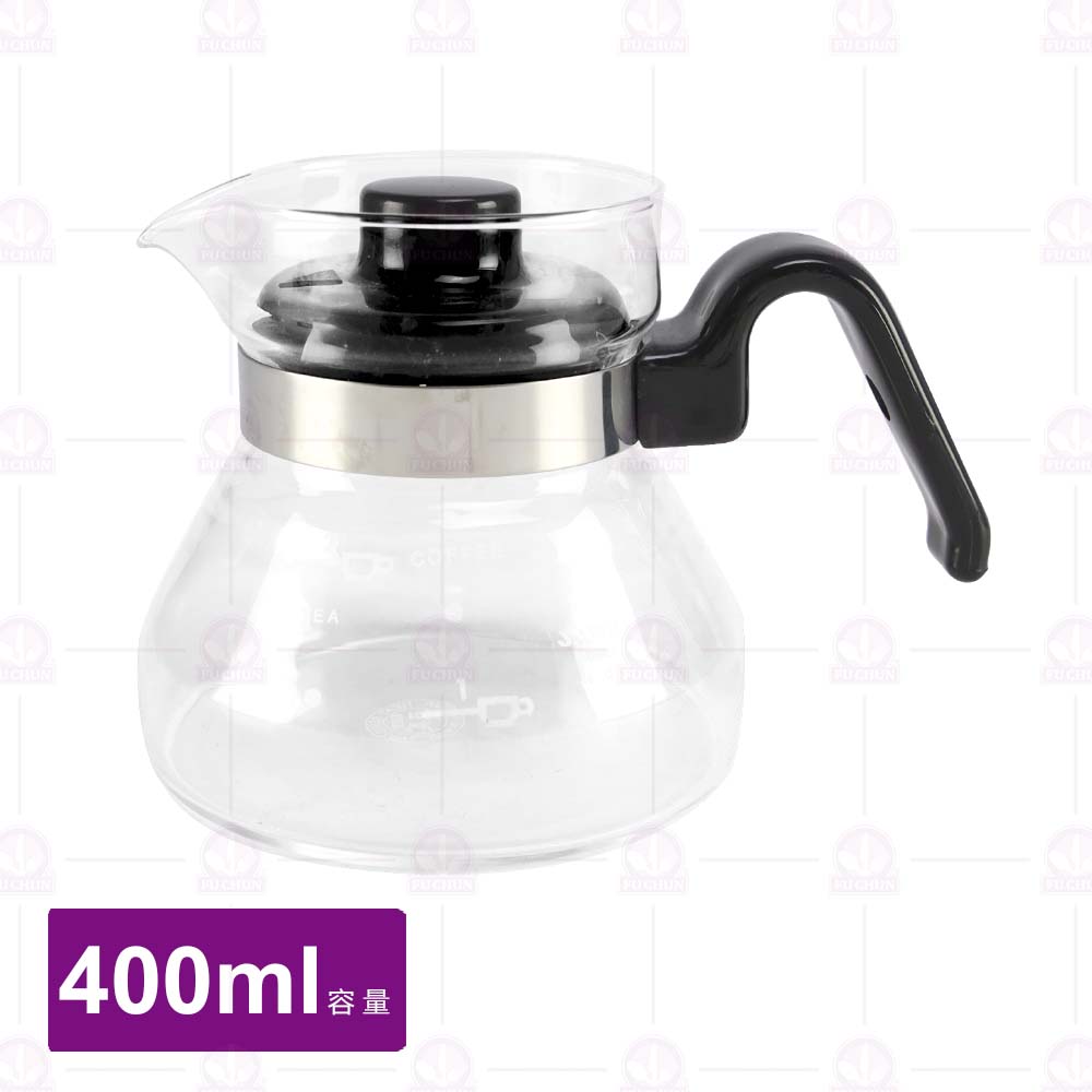 N05 直火耐熱壺(黑)-400ml