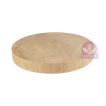 鐵木圓形砧板 214A(無樹心) Φ42xH6cm