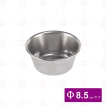 白鐵布丁杯 圓 8.5cm