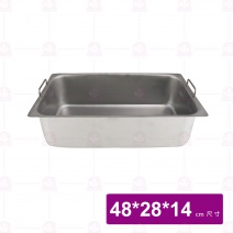 【304不鏽鋼加厚】加厚軍用調理盆+固定耳