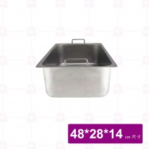 【304不鏽鋼加厚】加厚軍用調理盆+固定耳