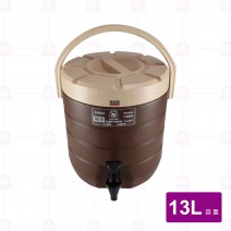 888保溫茶桶 13L 紅,藍,綠,咖啡 ST-8813 30.5xH33cm