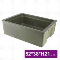 一體保溫餐箱(深綠)-52x38xH21cm