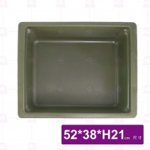 一體保溫餐箱(深綠)-52x38xH21cm
