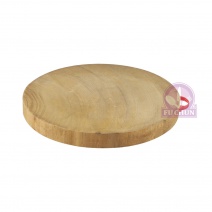鐵木圓型砧板112A 無樹心 Φ36xH4cm