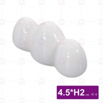 麻糬山筷架-4.5xH2cm