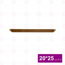 AF011-1802 燒肉皿薄木板內徑18cm (無鐵板)