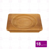 AF011-180-1 燒肉丸皿厚木板 18cm (無鐵板)