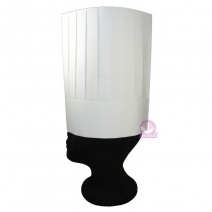 A300-8 白紙高主廚帽 30cm (20入/包)