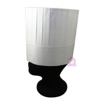 A300-9 白紙中高主廚帽 23cm (20入/包)