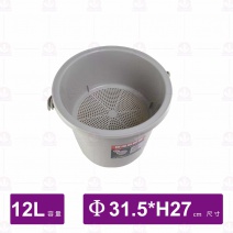 D-12 廚餘桶 (附蓋)12L