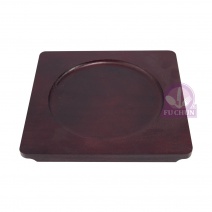 圓形 燒烤盤 (木板) 20.5x19.7x1.5cm