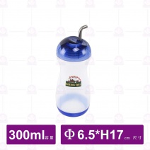 圓嘟嘟醬醋瓶 300ml NO.172 Φ6.5*H17.3cm