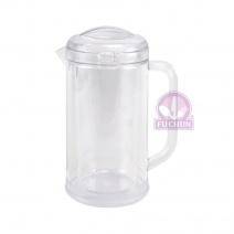 透明雙層PC水壺 Φ14*H28cm
