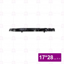 737#1-1 小牛頭鐵盤 17x28cm(無木板)