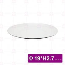 【台灣美耐】K71007 波紋圓盤桃山內白外黑(接單生產)