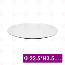 【台灣美耐】K71008 波紋圓盤桃山內白外黑(10入/盒)