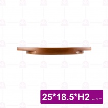 石頭碗木製底盤  20cmx內洞16cm