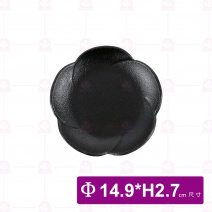 333-15 梅花小碟-鐵盤 14.9xH2.7cm