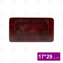 737#17-2 方形鐵盤 31x17cm(無鐵板)