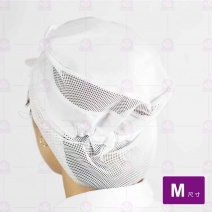 A305 衛生帽附拖網((男女通用)(考照用)-M