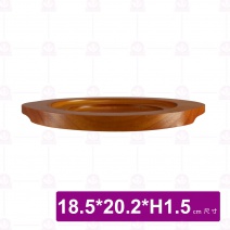 梅花小碟木板(多功能)可合飛碟陶鍋