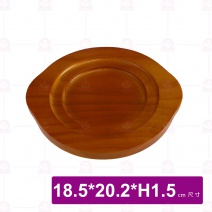 梅花小碟木板(多功能)可合飛碟陶鍋