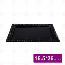 737-7長方型鐵板(無木板) 16.5x26cm