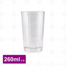 【鎰滿】YM1600 PC直水杯 260cc 透明(12入/盒)