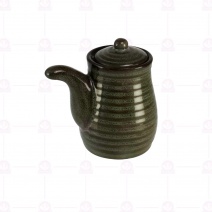 【宜瓷】綠天目醬油瓶(144入/箱)