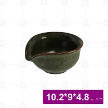 【宜瓷】綠天目醬碟(20入/盒)