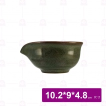 【宜瓷】綠天目醬碟(20入/盒)