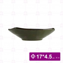 【宜瓷】綠天目多角缽 3.5吋 (80入/箱)