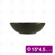 【宜瓷】綠天目中淺缽(10入/盒)
