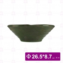 【宜瓷】綠天目拉麵碗 10吋 26.5x8.7cm